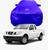 Capa de Carro Nissan Frotie Cabine Simples Tecido  Lycra Premium Azul Royal
