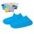Capa De Chuva Para Tênis Sapato Protetor Calçado Silicone Azul