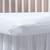 Capa de Colchão Berço 130x70 Antiácaro em Malha Gel Proteção Garantida Branco