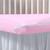 Capa de Colchão Berço 130x70 Antiácaro em Malha Gel Proteção Garantida Rosa