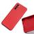 Capa de Silicone para Motorola Moto E32 Vermelho