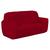 Capa De Sofa King gg super grande 3 Lugar capas para sofá  Varias cores Vermelho