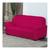 Capa De Sofa Lisa 2 E 3 Lugares Malha Gel Várias Cores Pink