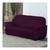 Capa De Sofa Lisa 2 E 3 Lugares Malha Gel Várias Cores Roxo