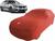 Capa De Tecido Para Carro Bmw 535i GT Proteção Contra Riscos Vermelha