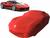 Capa Ferrari 488 Tecido Lycra Macio Não Risca Pintura Vermelha