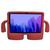Capa Galaxy Tab S6 Lite P610 P615 Tablet Tela de 10.4 Kids Infantil Macia Emborrachada Durável Vermelho