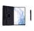 Capa giratória E Película + Caneta Touch compatível com Galaxy Tab S8 Plus  Preto