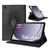 Capa Giratória Para Tablet Galaxy Tab A9 Plus 11' + Película Preto