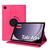 Capa Giratória Para Tablet Galaxy Tab A9 Plus 11' + Película Rosa