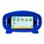 Capa Infantil de Silicone Com Alça Compátivel Com O Tablet M7s Plus 7 Polegadas Azul Escuro