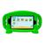 Capa Infantil de Silicone Com Alça CompatÍvel Com O Tablet Twist Tab T770 Multilaser 7 Polegadas Verde