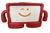 Capa Infantil Emborrachada para Tablet de 8 Polegadas T380, T385, Samsung Galaxy A8 T290, T295, M2 Vermelho