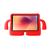 Capa Infantil Iguy Para Tablet Samsung Tab A 8" (2017) SM- T380 / T385 + Película de Vidro Vermelho