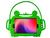 Capa Infantil Para Tablet Multilaser M8 Tela 8 Polegadas Suporte Veicular Anti Impacto Silicone Verde