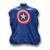 Capa Infantil Super Heróis Para Corte Profissional Capitão América