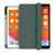 Capa iPad 7a/8a e 9a Geração 10.2 Polegadas WB Premium Slim Antichoque com Compart. para Pencil Verde Musgo