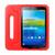 Capa Maleta Infantil Para Tablet Samsung Galaxy Tab3 7" SM-T110 / T111 / T113 / T116 + Película de Vidro Vermelho