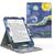 Capa Novo Kindle 11ª geração - 2022 tela 6,8 WB Vertical Silicone Flexível Sensor Magnético Van Gogh