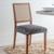 Capa Para Assento De Cadeira Jantar Malha Suplex Kit Com 2 Peças Geométrico