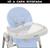 Capa Para Cadeira de Refeição Prima Pappa Zero 3 Original Burigotto Baby Blue