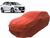 Capa Para Cobrir Carro Chevrolet Onix Tecido Helanca Vermelha