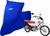 Capa Para Cobrir Moto Honda POP 110i Alta Durabilidade Azul