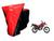 Capa Para Cobrir Moto Honda Xre 300 Forrada Color Vermelho