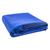 Capa Para Colchão Com Ziper Solteiro Dobrável Orthovida 188 x 78 x 18 cm - Preto Azul