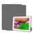 Capa Para Ipad 4 4ª Geração 2012 Tela 9.7 Polegadas Smart Couro Magnética Reforçada Top Premium Cinza Grafite