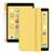 Capa Para iPad 6 ou 5 Geração 9.7 Capinha Tablet Smart Case Cover Protetora Anti Impacto com Compartimento Espaço p/ Caneta Pencil Premium Magnética Amarelo