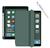 Capa Para iPad 9 ª 10,2 A2602 Com Suporte + Pelicula +caneta Verde