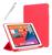 Capa Para iPad 9ª Geração 10.2 Com Suporte Para Caneta Vermelho