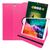 Capa Para Ipad Pro 10.5 1ª Geração 2017 Case Couro Giratória Reforçada + Pelicula Hprime Premium Pink