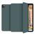 Capa Para iPad Pro 11 4 3 2 1 Geração Capinha Tablet Smart Case Cover Protetora Anti Impacto e Compartimento Espaço p/ Caneta Pencil Premium Magnética Verde-escuro