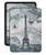 Capa para Kindle Paperwhite com tela de 6.8 pol (M2L3EK 11a geração) - FIT  - rígida - tampa magnética - aciona hibernação Torre Eiffel