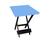 Capa para mesa de madeira 70 cm x 70 cm Azul Claro