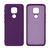 Capa Para Moto G9 Play Silicone Cover Roxo