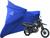 Capa Para Moto Yamaha XTZ 250 X Com Logo Azul