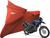 Capa Para Proteger Moto Honda XRE 190 300 De Tecido Com Logo Vermelha