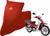 Capa Para Proteger Motocicleta Kasinski Midas De Luxo Vermelho
