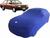 Capa Para Proteger Pintura Carro Volkswagen Voyage Quadrado Azul