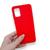 Capa Para Samsung Galaxy A31 Silicone Flexível Vermelho