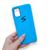 Capa Para Samsung Galaxy A31 Silicone Flexível Azul Claro