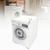 Capa para secadora electrolux 10kg st10 impermeável Branca