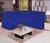 Capa para sofá de canto de até 6 lugares 21 elásticos malha Gel Azul Royal