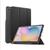 Capa para tablet Samsung Galaxy Tab S6 Lite 10.4” 2020 WB - Auto hibernação silicone flexível suporte para leitura compartimento para S-Pen Preto