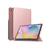 Capa para tablet Samsung Galaxy Tab S6 Lite 10.4” 2020 WB - Auto hibernação silicone flexível suporte para leitura compartimento para S-Pen Rosa Gold