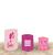 Capa Para Trio De Mesas Cilindro Barbie Mod 1 Kit 3 Capas Rosa