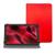 Capa Pasta Para Tablet 7 Pol. 8GB Wifi Mini HDMI Android 4.2 Dual Core Com Suporte Para Apoio Vermelho